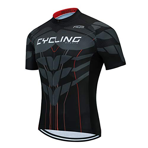 Men’s Cycling Jerseys Bike Clothing Biking Shirts Tops Breathable Jacket