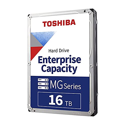 Toshiba MG08 16TB Enterprise Desktop Hard Drive – SATA 6.0Gb/s, 7200 RPM, 512MB Cache, 512e, 3.5″ Internal HDD – MG08ACA16TE, BROAGE HDMI Cable