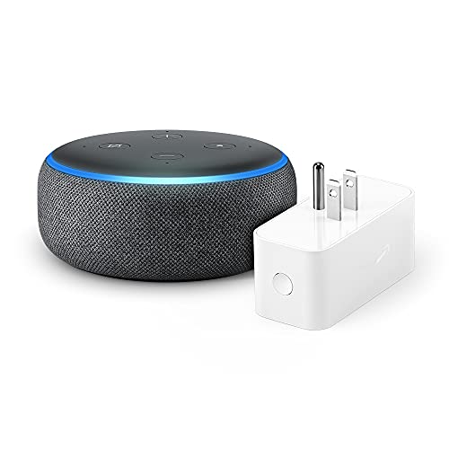 Echo Dot (3rd Gen) bundle with Amazon Smart Plug – Charcoal | The Storepaperoomates Retail Market - Fast Affordable Shopping