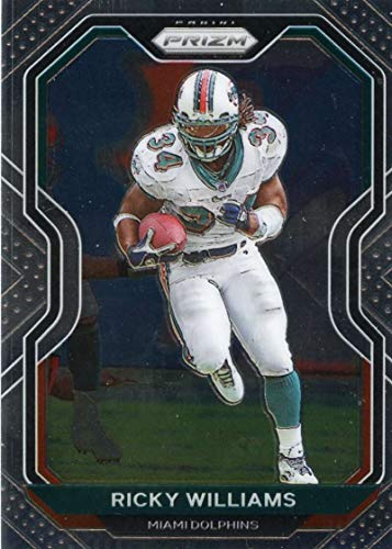 2020 Panini Prizm #17 Ricky Williams Miami Dolphins NFL Football Trading Card