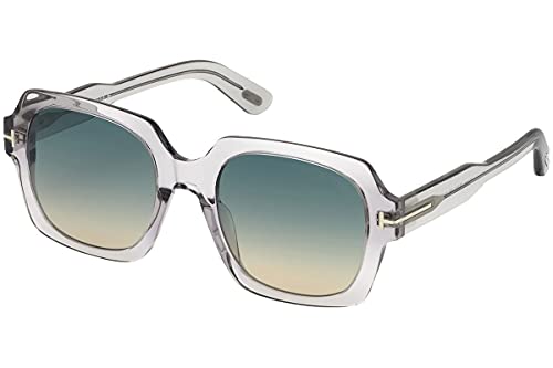 Tom Ford FT0660-F 20P Grey Rectangle Autumn Sunglasses for womens