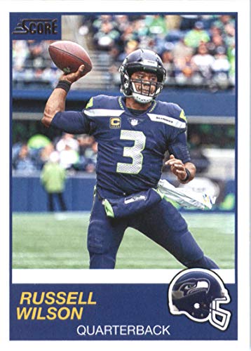 2019 Score #314 Russell Wilson Seattle Seahawks NFL Football Trading Card