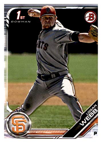 2019 Bowman Prospects #BP-79 Logan Webb RC Rookie San Francisco Giants MLB Baseball Trading Card