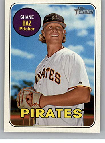 2018 Topps Heritage Minors #81 Shane Baz GCL Pirates RC Rookie MLB Baseball Trading Card