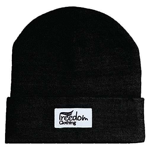 BlocWave EMF Protection EMF Hat Beanie (Unisex) with Special Silver RF Shielding Fabric (Black)