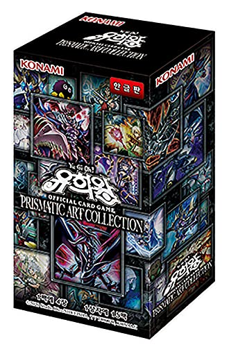 Generic Yugioh Official Cards Prismatic Art Collection Booster Box Korean Ver 15 Packs 4 Cards in 1 Pack