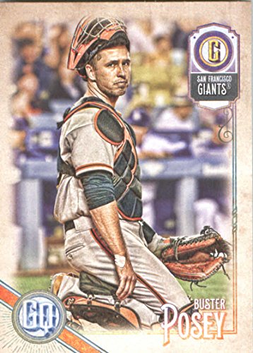 2018 Topps Gypsy Queen #81 Buster Posey San Francisco Giants Official MLB Baseball Trading Card in Raw (NM or Better) Condition