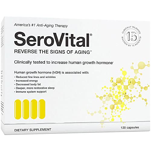 Serovital Renewal Complex, Serovital – Renewal Supplements – Female Critical Peptide Support – Revitalizer for Women, 120 Capsules (Pack of 1)