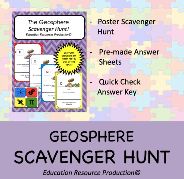 Geosphere Scavenger Hunt Activity