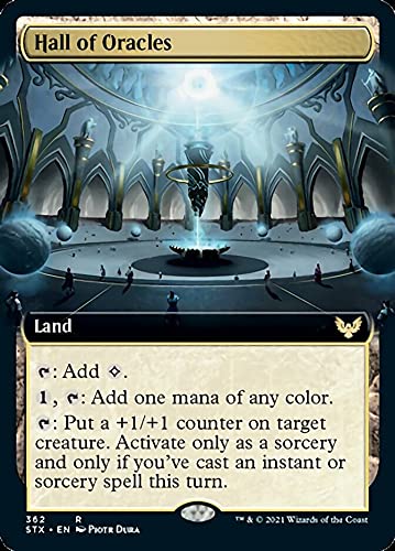 Magic: The Gathering – Hall of Oracles (362) – Extended Art – Strixhaven: School of Mages