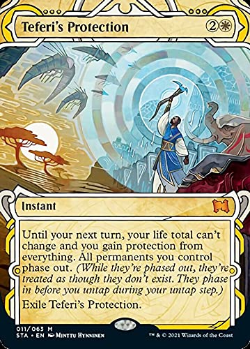 Magic: the Gathering – Teferi’s Protection (011) – Borderless – Strixhaven Mystical Archive
