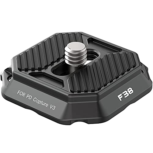 Ulanzi New Version F38 Quick Release Plate 2-in-1, FALCAM F38 Quick Release System QR Plate Camera Tripod Mount Adapter Compatible with PD and F38 (New Version Top Plate, Base Mount NOT Include)