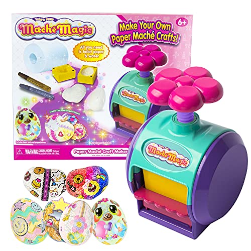TOMY Mache Magic Craft Kit for Creative Play, Arts & Crafts DIY Kit for Ages 6+