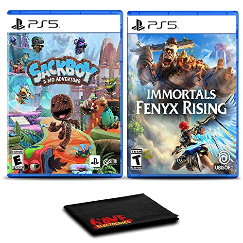 Sackboy: A Big Adventure and Immortals Fenyx Rising – Two Pack Game Bundle For PlayStation 5