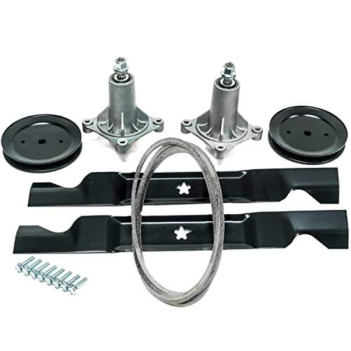 EPR Deck Belt Blade Spindle Kit for Husqvarna 2246LS 2346XLS YTA1946 YTA22V46 YTH20K46 YTH2246TDR YTH22V46 YTH18K46