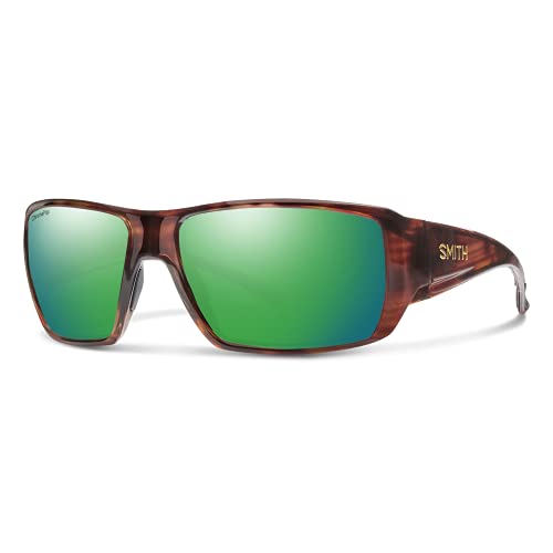 Smith Guide’s Choice XL Sport & Performance Sunglasses – Tortoise | Chromapop Glass Polarized Green Mirror