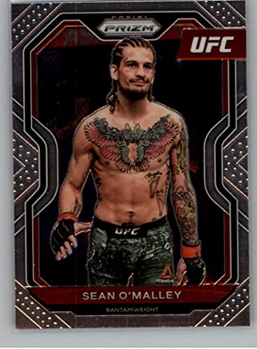 2021 Panini Prizm UFC MMA #61 Sean O’Malley Bantamweight Vertical Official Mixed Martial Arts Trading Card in Raw (NM or Better) Condition