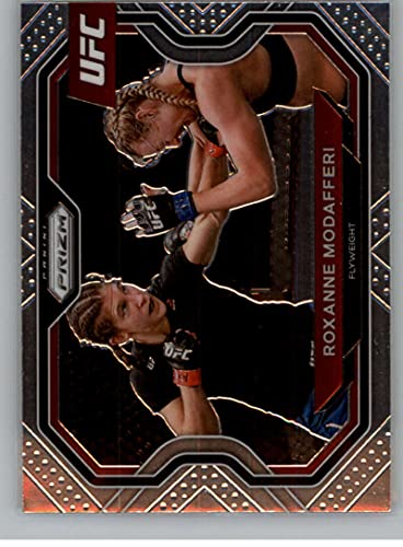 2021 Panini Prizm UFC MMA #127 Roxanne Modafferi Flyweight Horizontal Official Mixed Martial Arts Trading Card in Raw (NM or Better) Condition