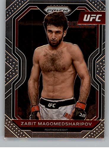 2021 Panini Prizm UFC MMA #93 Zabit Magomedsharipov Featherweight Vertical Official Mixed Martial Arts Trading Card in Raw (NM or Better) Condition