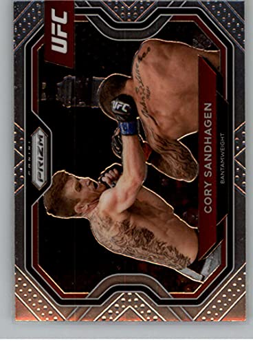 2021 Panini Prizm UFC MMA #126 Cory Sandhagen Bantamweight Horizontal Official Mixed Martial Arts Trading Card in Raw (NM or Better) Condition