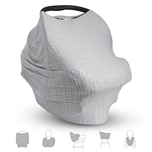 Munchkin Brica XtraGuard 5-in-1 Car Seat Cover and Nursing Cover, Grey | The Storepaperoomates Retail Market - Fast Affordable Shopping