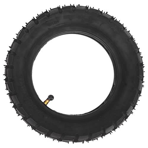 VGEBY Electric Scooter Tire, 10in Not Easily Deformed Shock Absorption Electric Scooter Tire with Inner Tube Inflatable Rubber Tyre Replacement 255×80 10X3 Scooter Tire