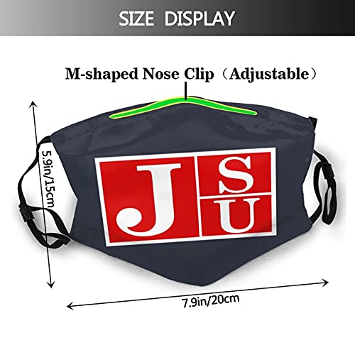 Mask – Jackson State University Tigers Jsu with Red Personalized Face Mask Soft Comfortable Adjustable with M Nose Clip for Men Women | The Storepaperoomates Retail Market - Fast Affordable Shopping