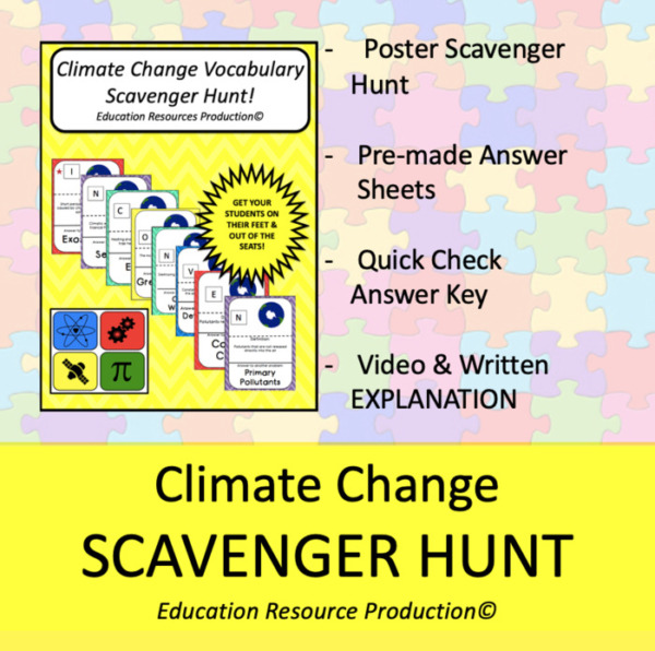 Climate Change Scavenger Hunt Activity