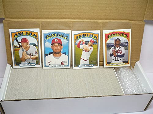 2021 Topps Heritage Baseball Card Compete Base SET 1-400 (399 CARDS, 216 NOT PRINTED)