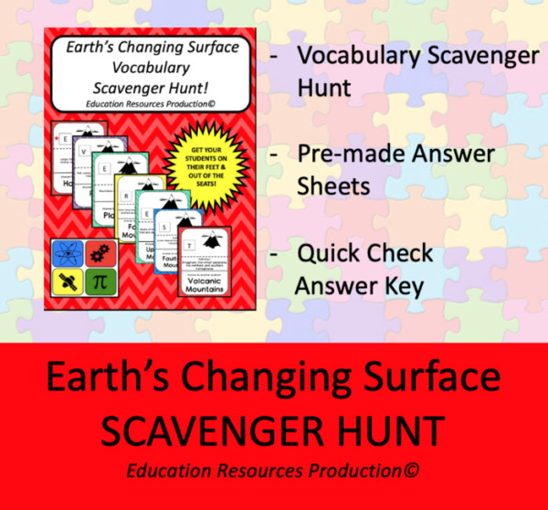 Earth Surface Scavenger Hunt