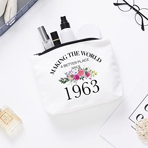 60th Birthday Gifts for Women Mom Grandma Aunt BFF Friends Teacher Boss Staff Colleague Coworker-Making The World Since 1963- 60 Years Old Gifts Ideas For Women Turning 60 Wife Sisters Her | The Storepaperoomates Retail Market - Fast Affordable Shopping