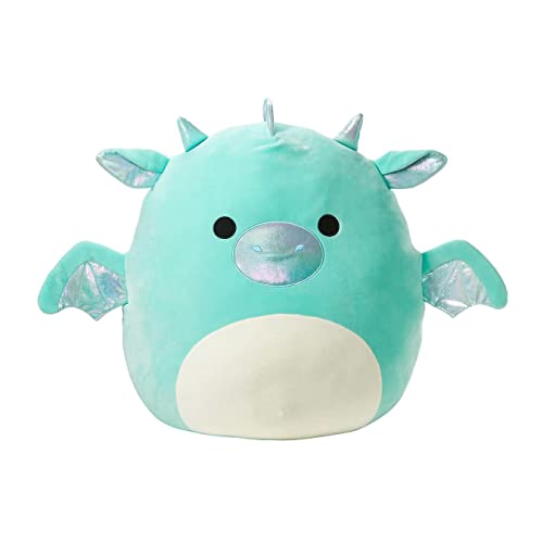 Squishmallows Official Kellytoy Miles The Green Dragon Squishy Plush Soft Stuffed Toy Animal (12 Inch)