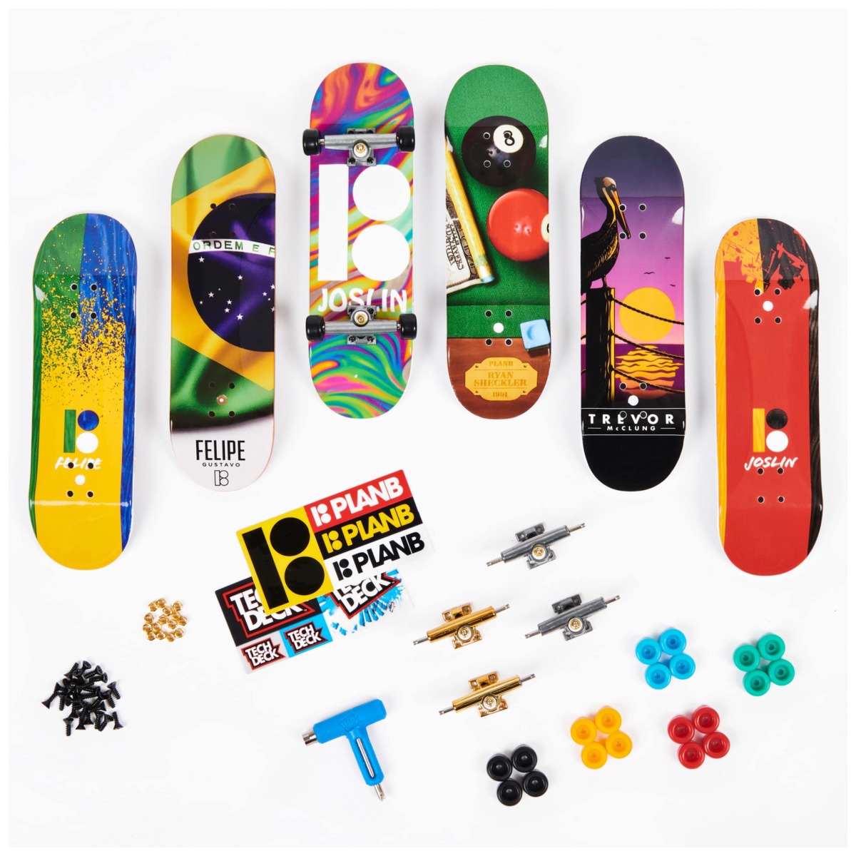 TECH DECK, Ultra DLX Fingerboard 4-Pack, Element Skateboards, Collectible and Customizable Mini Skateboards, Kids Toy for Ages 6 and up | The Storepaperoomates Retail Market - Fast Affordable Shopping