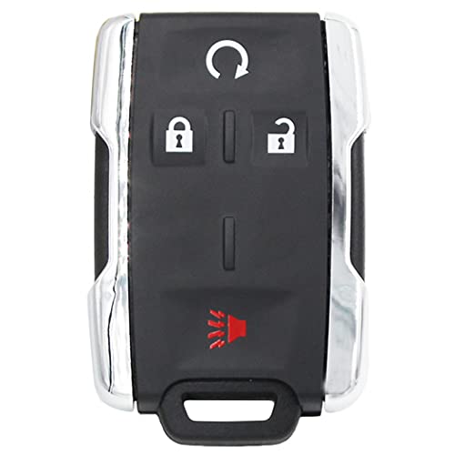 New Keyless Entry 4 Buttons Remote Smart Key Case Shell Fob for Chevrolet Chevy Silverado Colorado GMC Sierra Yukon Cadillac