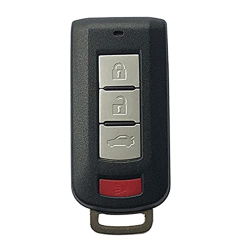 New Keyless Entry 4 Buttons Remote Key Case Shell Fob for Mitsubishi Outlander Lancer