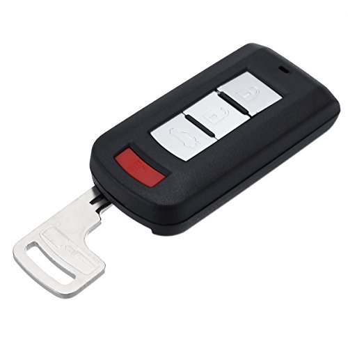 New Keyless Entry 4 Buttons Remote Key Case Shell Fob for Mitsubishi Outlander Lancer | The Storepaperoomates Retail Market - Fast Affordable Shopping