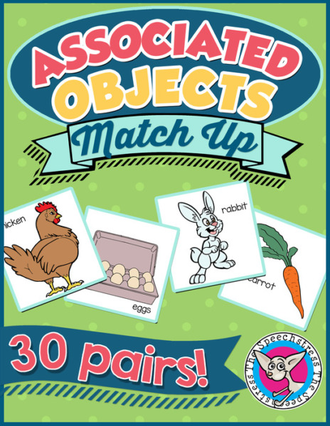Associated Objects Match Up for Speech Therapy