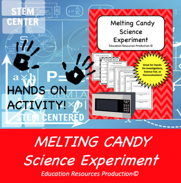 Melting Candy Laboratory Science Experiment