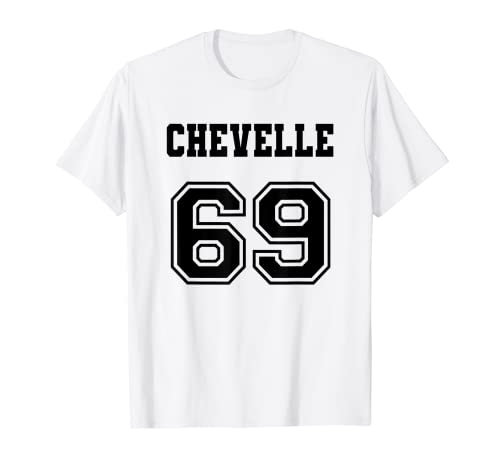 Jersey Style Chevelle 69 1969 Old School Muscle Car T-Shirt