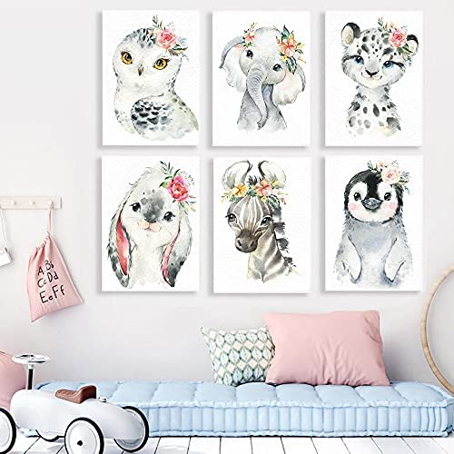 eniref DIY Diamond Painting Kits for Adults Kids, 6 Pack 5D Diamond Art Painting Kit for Kids Beginners Paint with Diamonds Cute Animals ,Full Drill Diamond Dotz Children’s Home Decor 9.8×13.7inch | The Storepaperoomates Retail Market - Fast Affordable Shopping