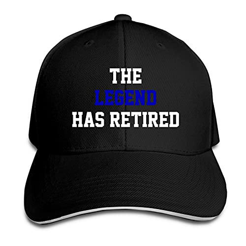 LOKIDVE Men’s The Legend Has Retired Baseball Cap Retirement Gift Dad Hat