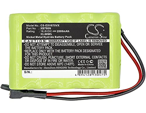 cs Replacement 16.8V Battery XB780N Compatible with Shark SV780N SV760 SV780-N Ni-MH