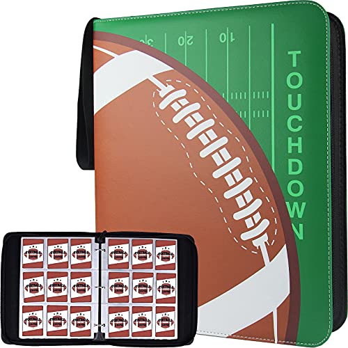 𝟮𝟬𝟮𝟯 𝙐𝙥𝙜𝙧𝙖𝙙𝙚 PACKAPRO 900 Pockets NFL Football Card Binder Trading Cards Holder Card Collectors Album with 50 Premium 9-Pocket Pages for Super Bowl LVII Football Cards