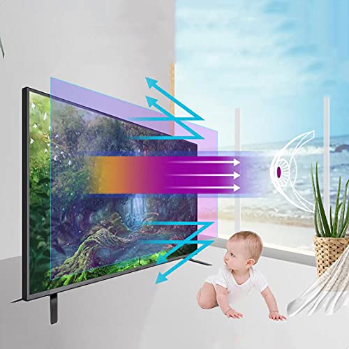 WLWLEO Anti Blue Light Screen Protector for 75 Inches TV Filter Out Blue Light ＆UV Anti-Glare Protector Film for 32/43/50/55/60/65/70 Inch Monitors TV Accessories,55″ 1211X689mm | The Storepaperoomates Retail Market - Fast Affordable Shopping