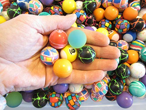 5 New Assorted Super HIGH Bounce Balls 27MM 1″ HI Bouncy Superball CAT Toy, Accessories, Indoor Outdoor