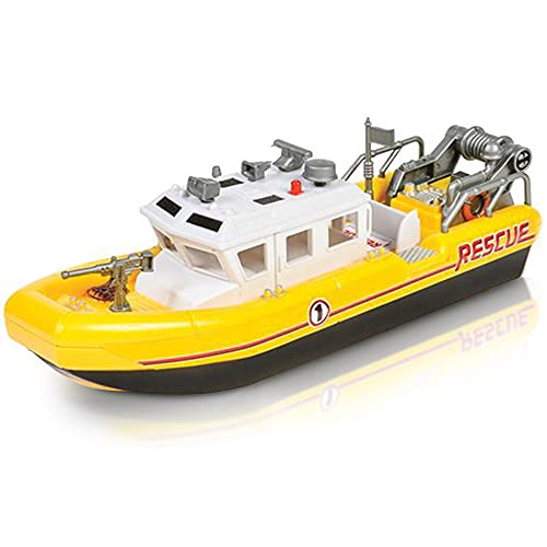 ArtCreativity Aquatic Rescue Vessel, Battery-Operated Toy Ship for Kids, Floats in Water, Floating Bathtub and Pool Toy for Boys and Girls, Best Birthday for Children
