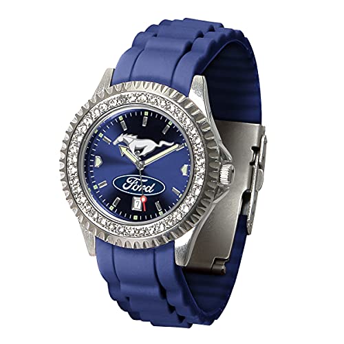 Game Time Ford Mustang Women’s Watch – Ford Pony Sparkle Series, Officially Licensed