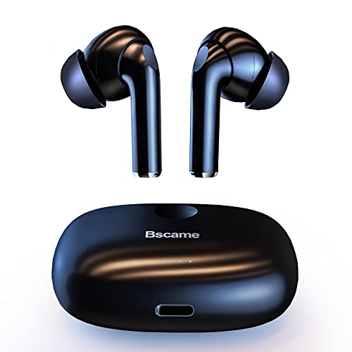 Bscame ANC Bluetooth Headphones in Ear Wireless Earbuds Wireless Earphones Sport Noise Cancelling Bluetooth 5.2 Touch Buttons Waterproof for Sports Fitness