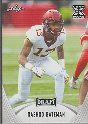 2021 Leaf Draft #33 Rashod Bateman Minnesota Golden Gophers XRC (RC – Rookie Card) NFL Football Card NM-MT