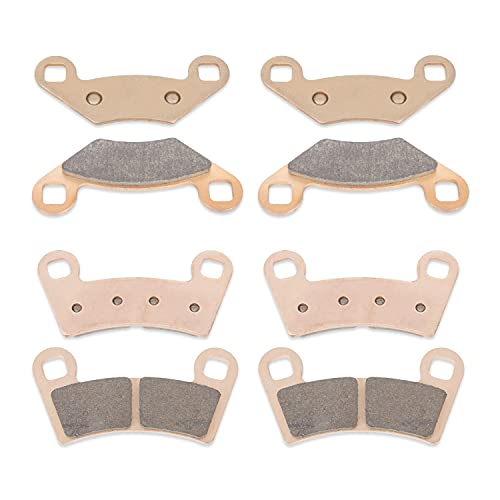 4 Sets Brake Pads Compatible with Polaris Razor RZR 570 800 2008 2009 2010 2011 2012 2013 2014 2015 Sintered Metal Severe Duty Replace 2202412 1911197 2201398 2203318 1910333